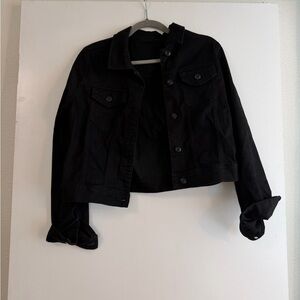 Black Denim Women's Jacket